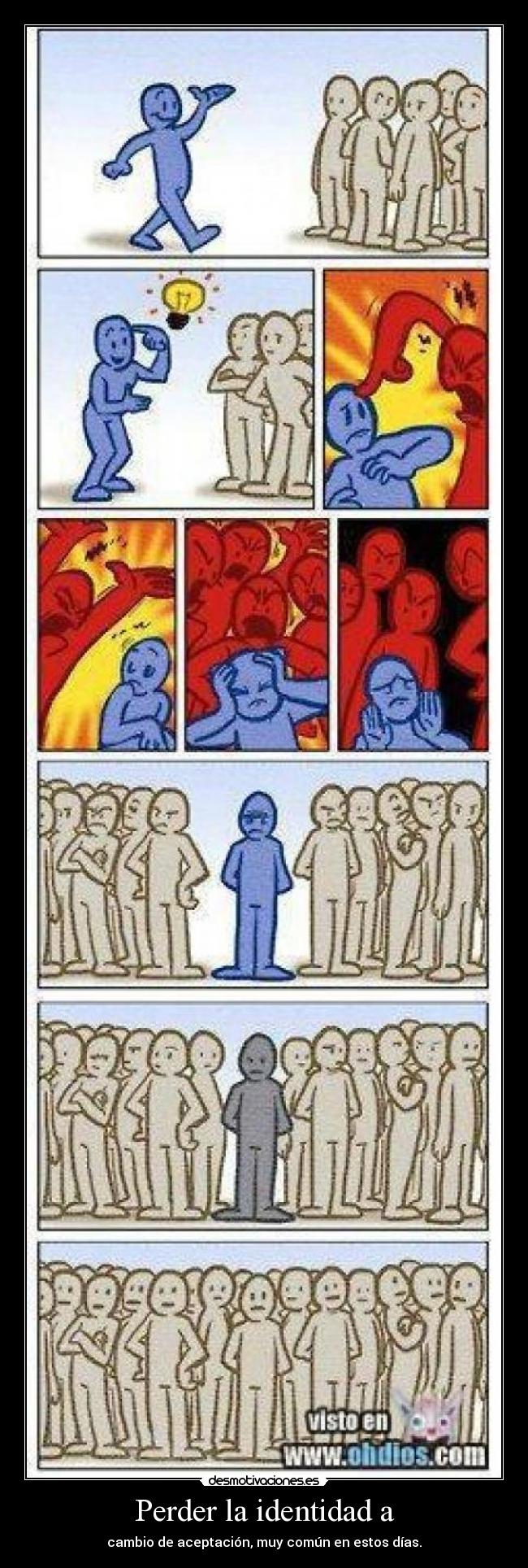Perder la identidad a - 