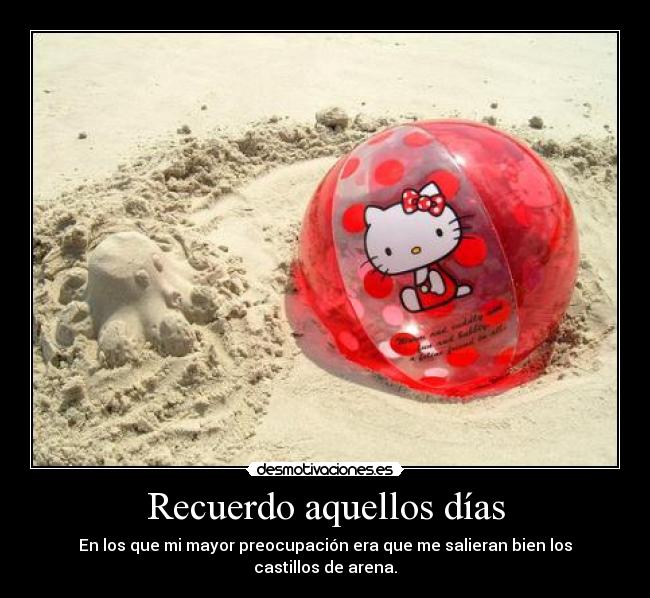 Recuerdo aquellos días - 