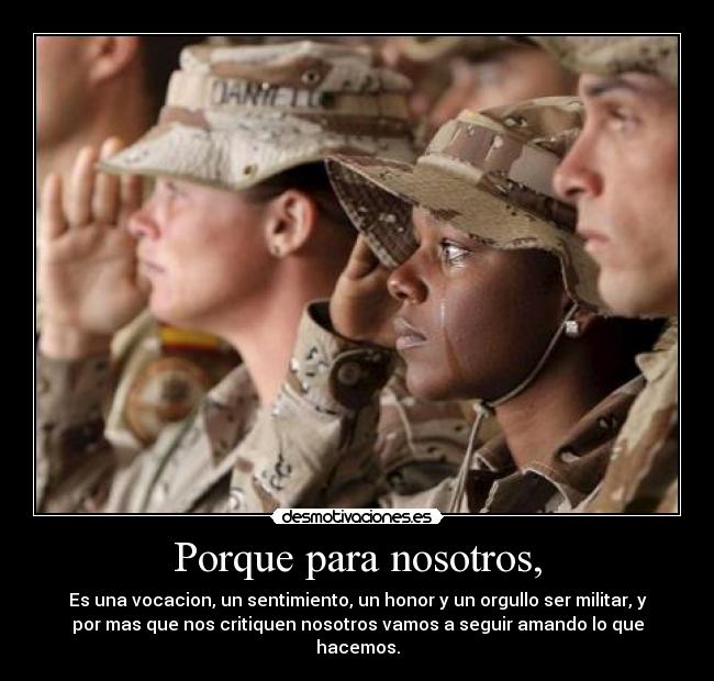 carteles militar desmotivaciones