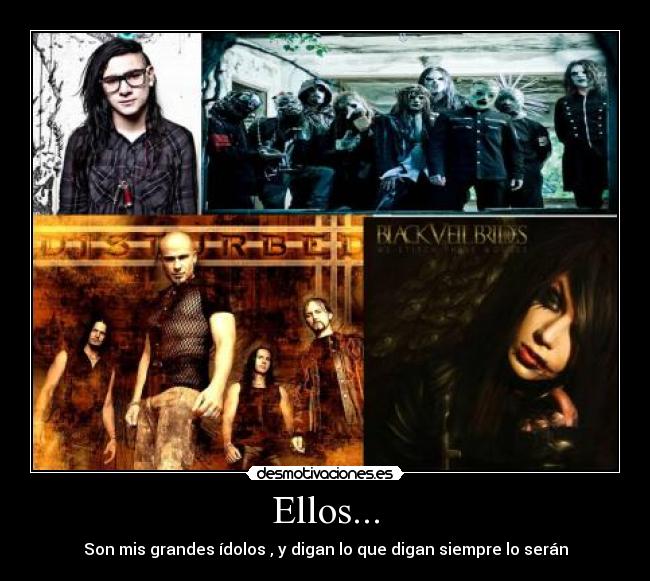 carteles idolos desmotivaciones