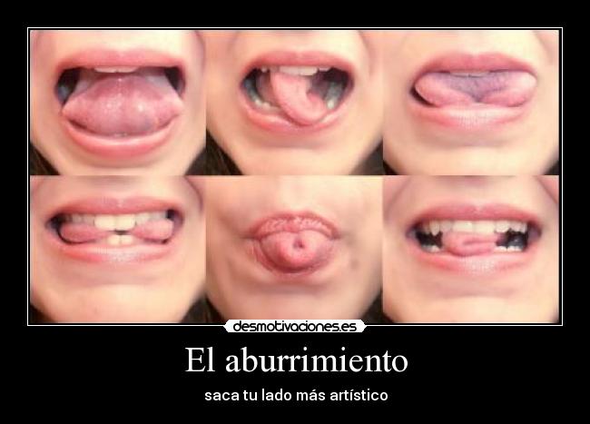 El aburrimiento - saca tu lado más artístico