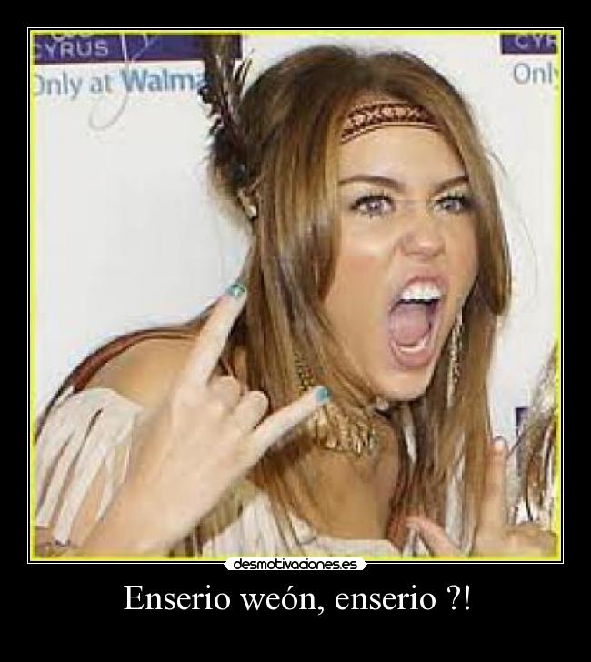 Enserio weón, enserio ?! - 