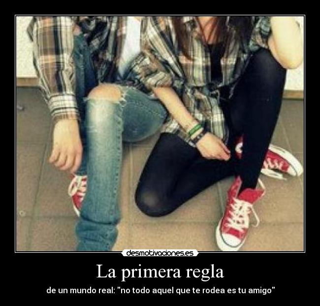 La primera regla - 