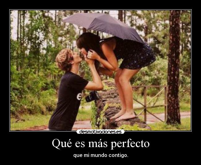 Qué es más perfecto - 