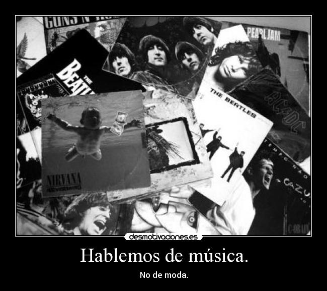 Hablemos de música. - 