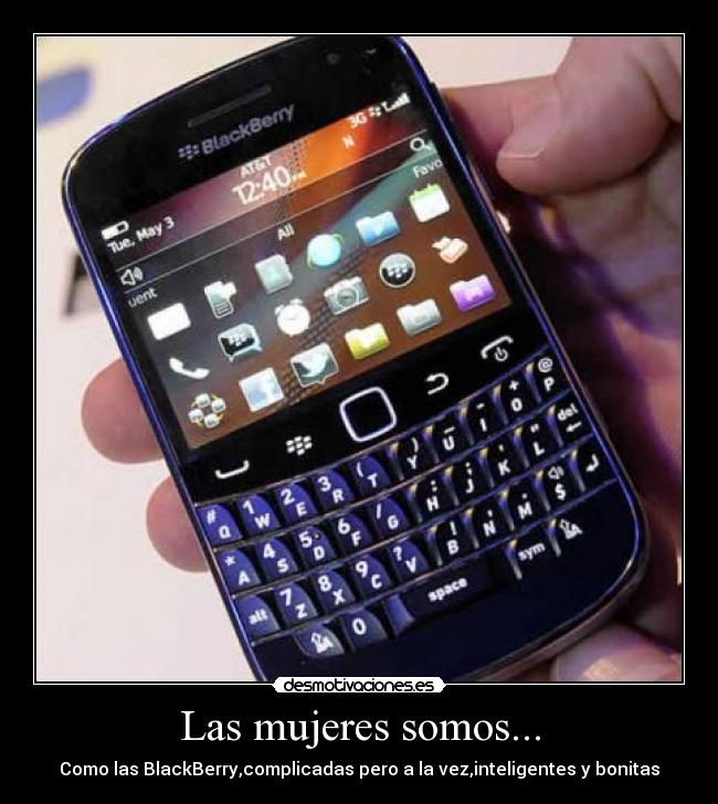 Las mujeres somos... -