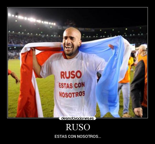 RUSO - ESTAS CON NOSOTROS...