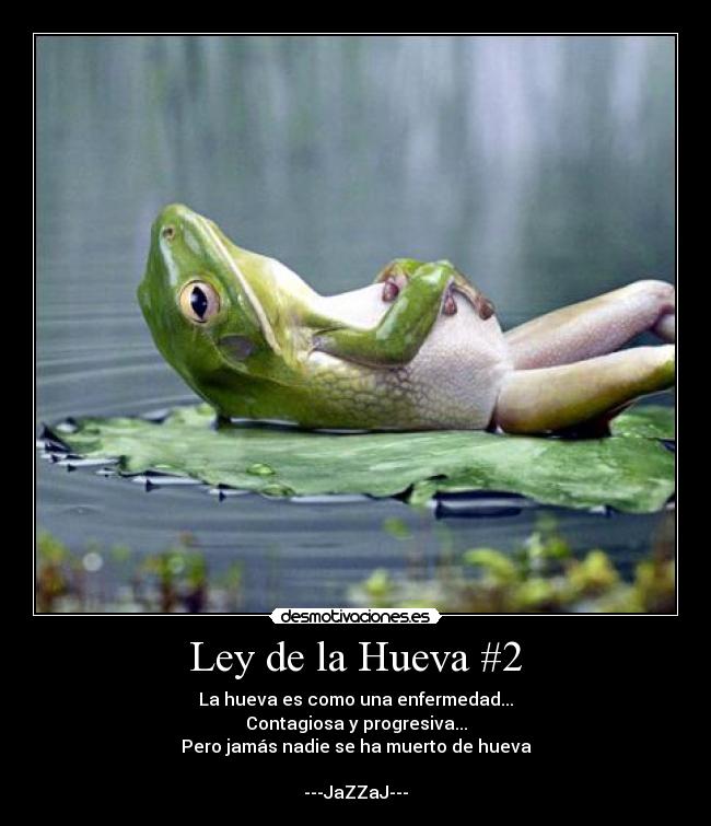 Ley de la Hueva #2 -