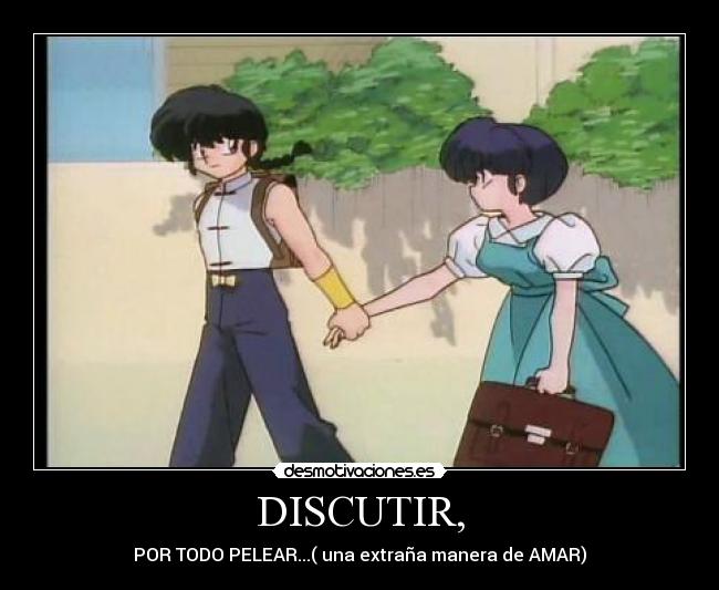 carteles ranma akane desmotivaciones