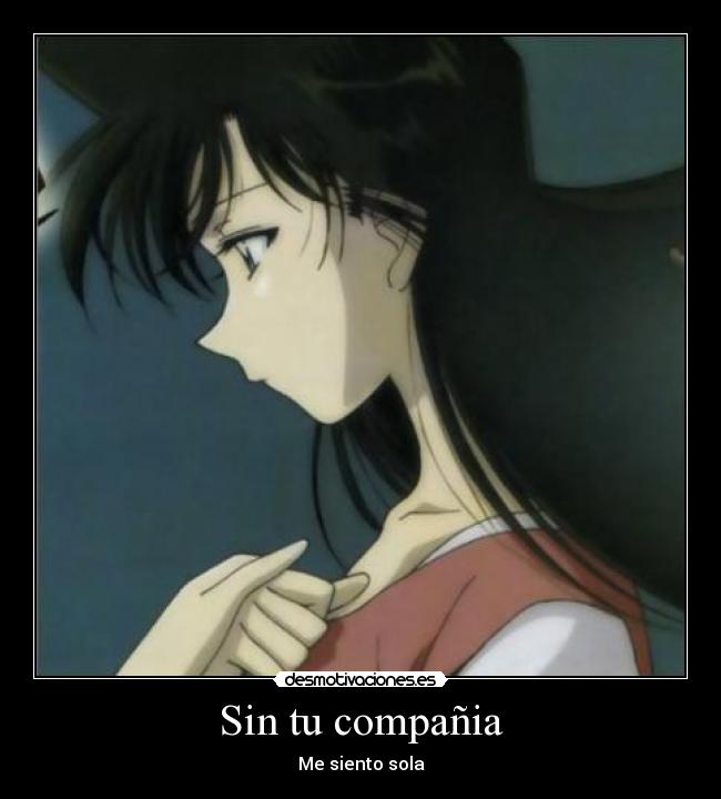 carteles ran mouri detective conan anime manga miko shishido desmotivaciones