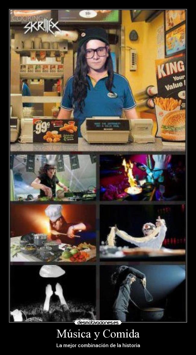 Música y Comida - La mejor combinación de la historia