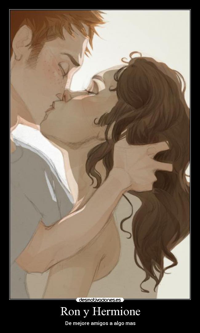 Ron y Hermione - De mejore amigos a algo mas