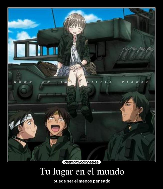 Tu lugar en el mundo -