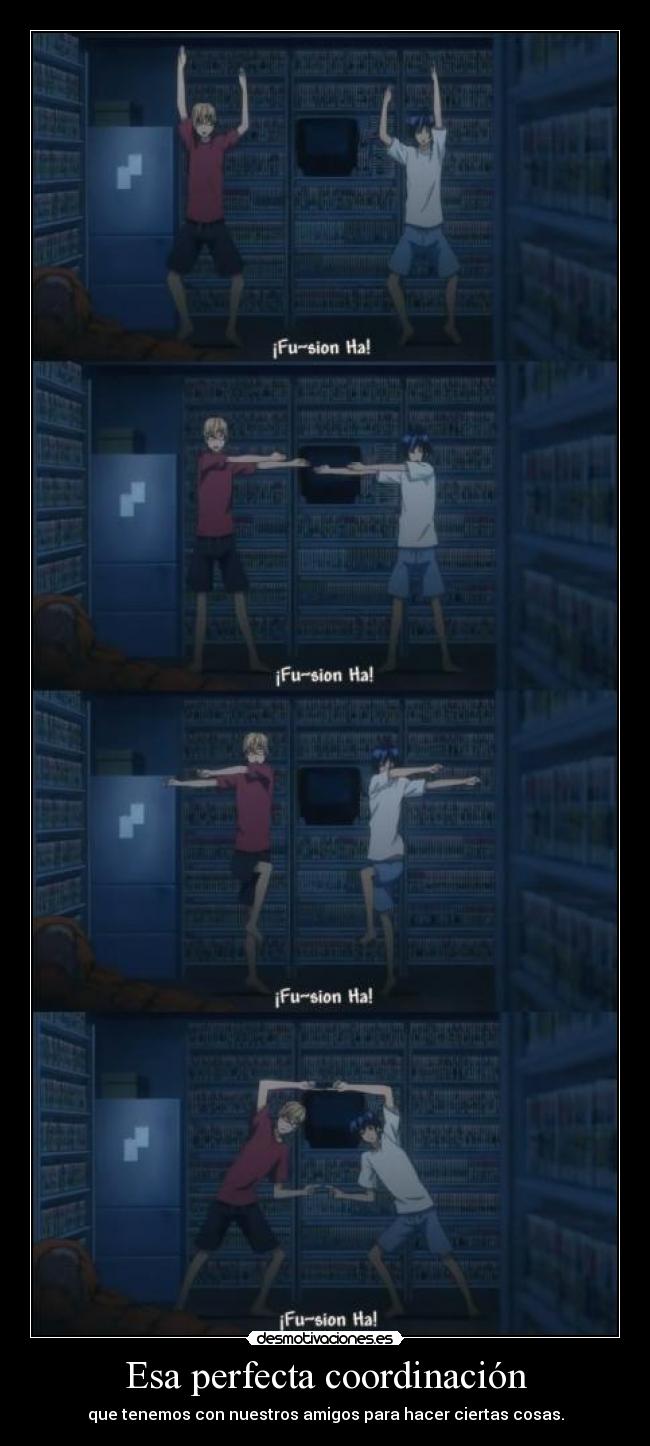 Esa perfecta coordinación - 