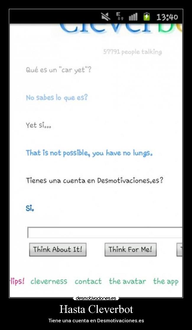 Hasta Cleverbot - 