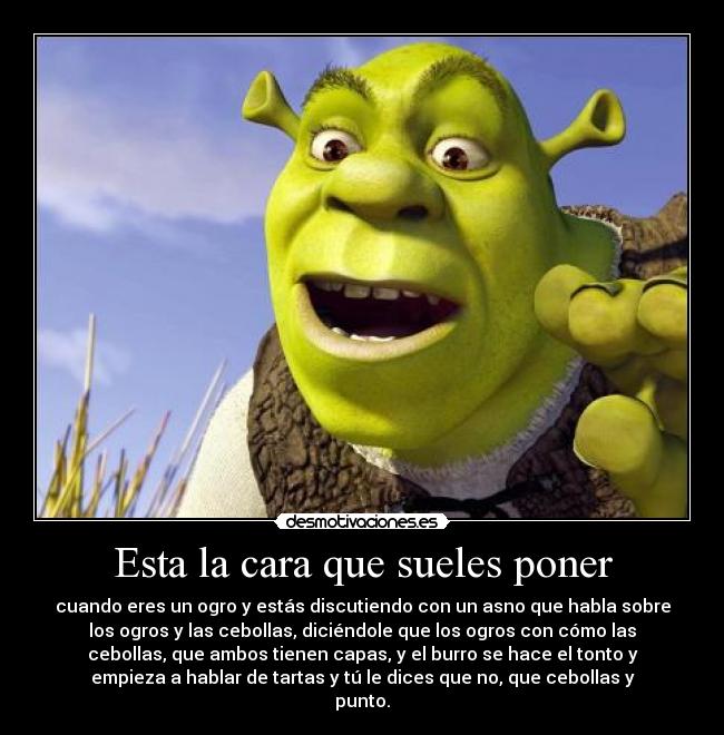 Esta la cara que sueles poner - 