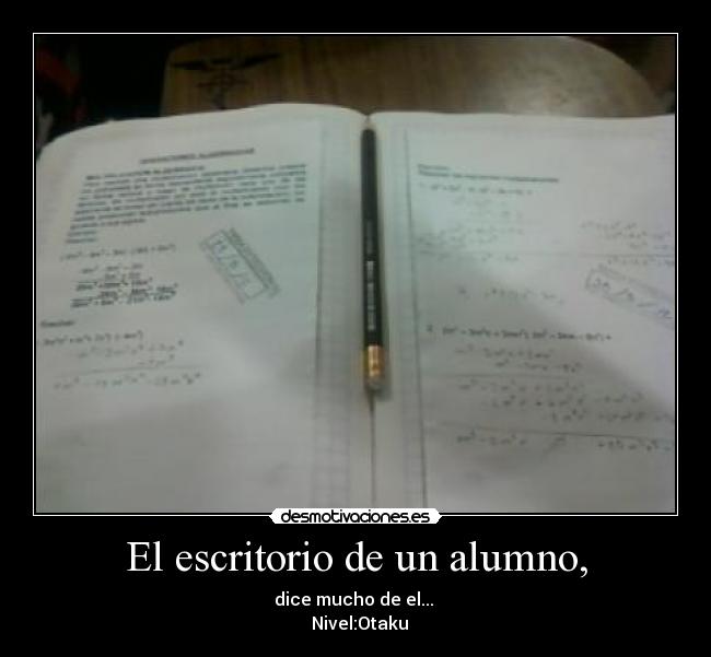 carteles otaku desmotivaciones