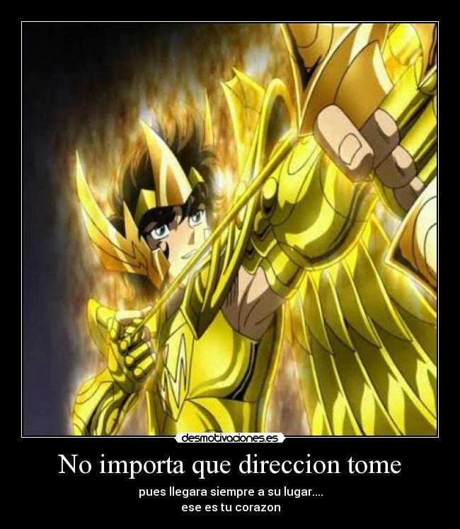 No importa que direccion tome -