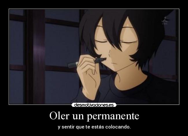 Oler un permanente - 