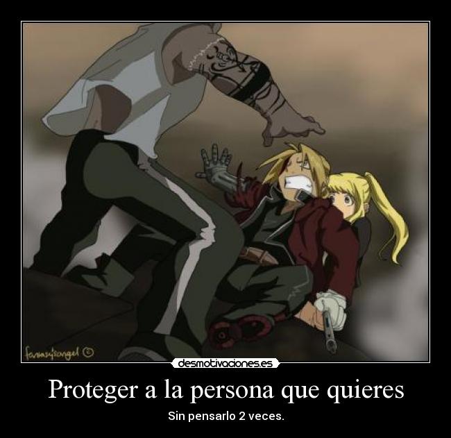 Proteger a la persona que quieres - 