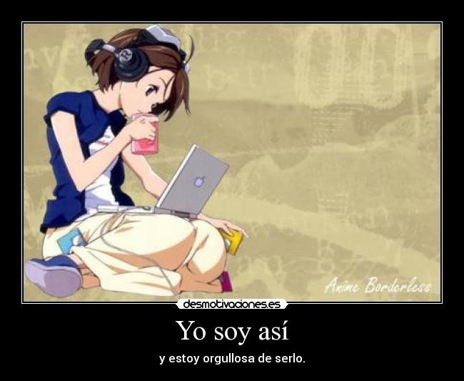 carteles anime music computadora girl desmotivaciones