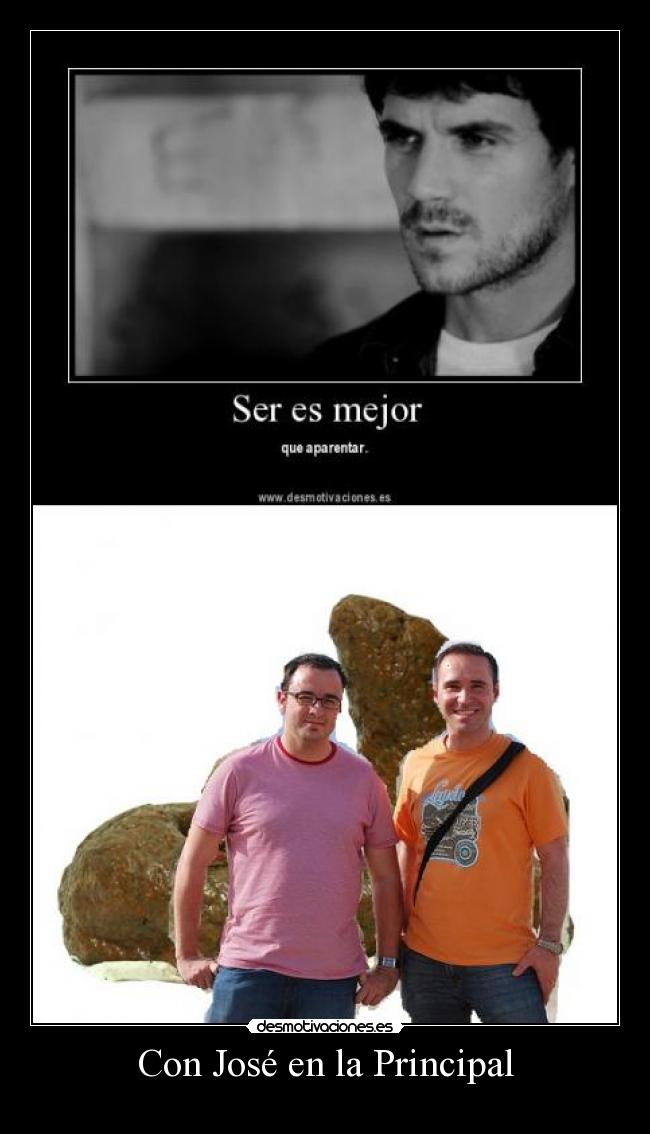 Con José en la Principal - 