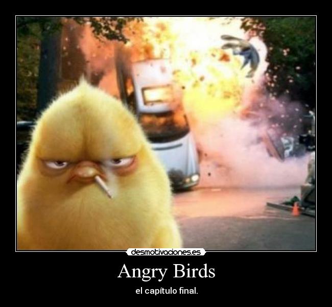 Angry Birds - el capítulo final.