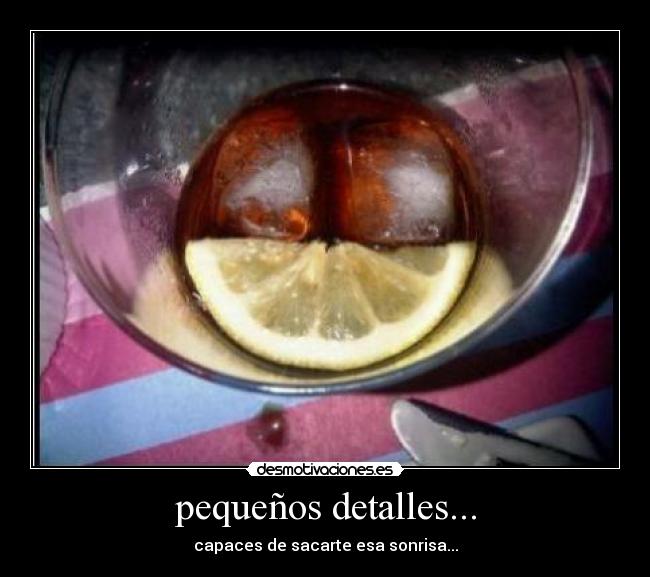 pequeños detalles... - 