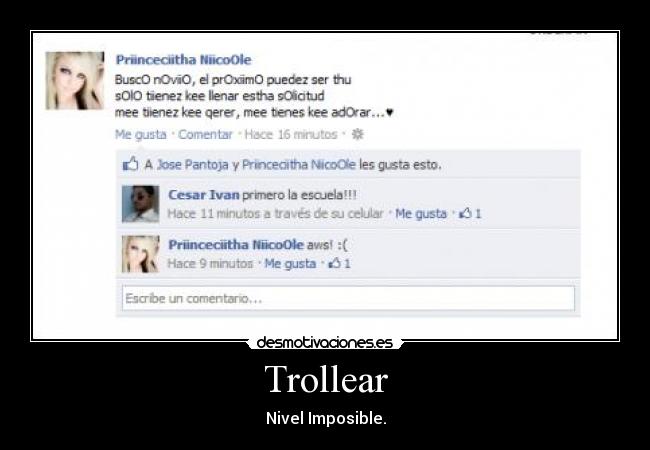 Trollear - Nivel Imposible.