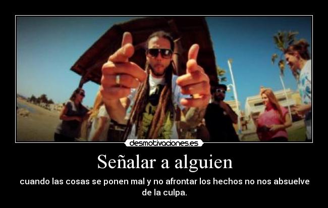 Señalar a alguien - 