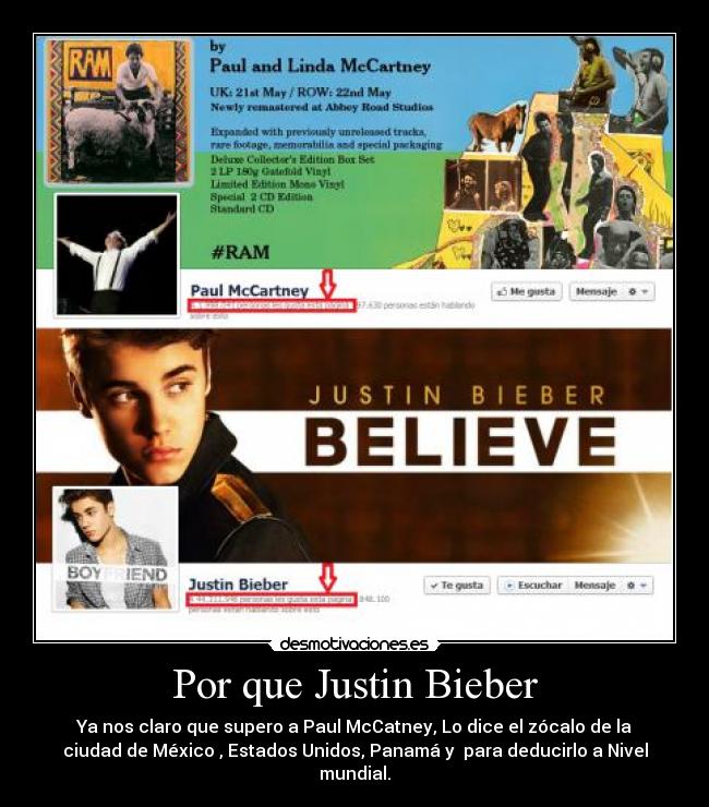 Por que Justin Bieber - 