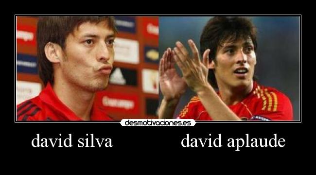 david silva              david aplaude - 