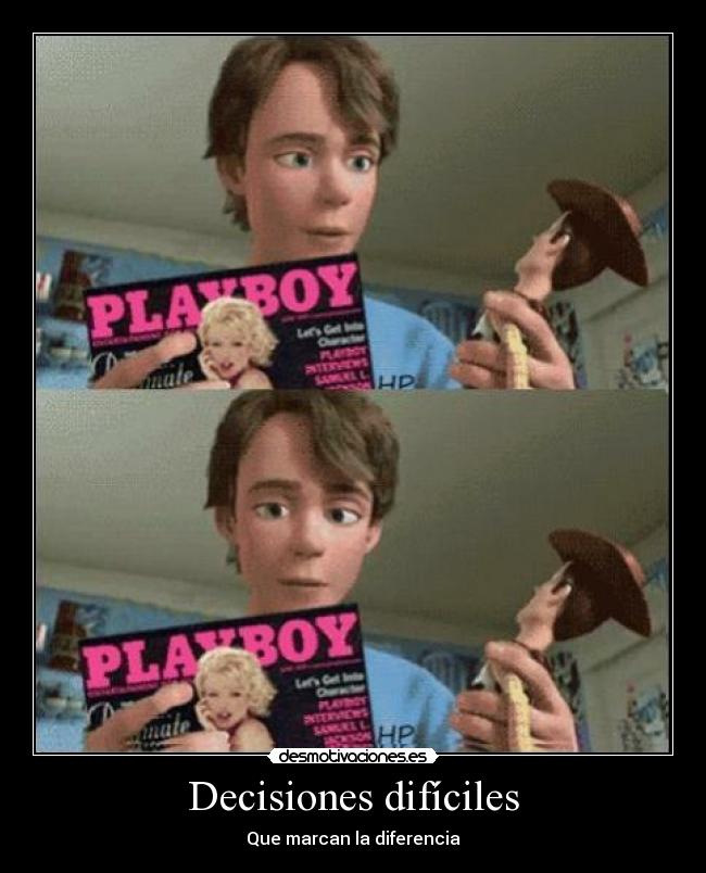 Decisiones difíciles - Que marcan la diferencia
