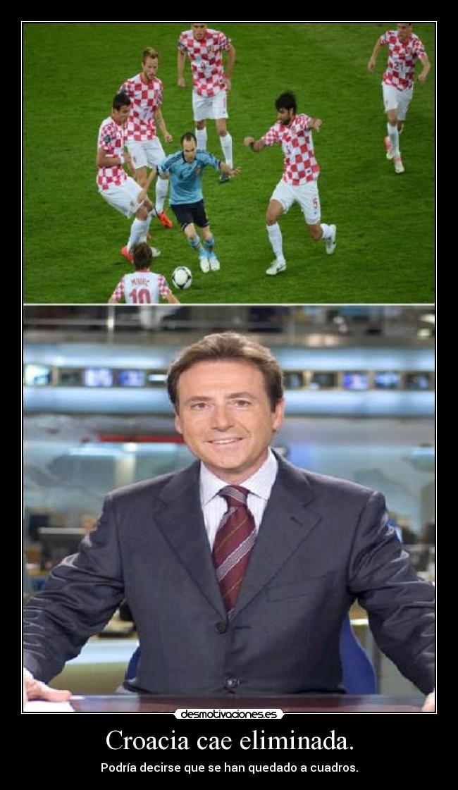 Croacia cae eliminada. -