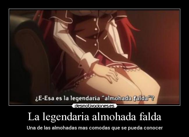 La legendaria almohada falda - Una de las almohadas mas comodas que se pueda conocer