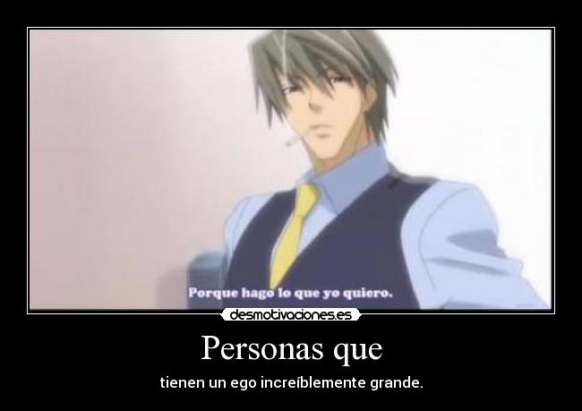 Personas que - 