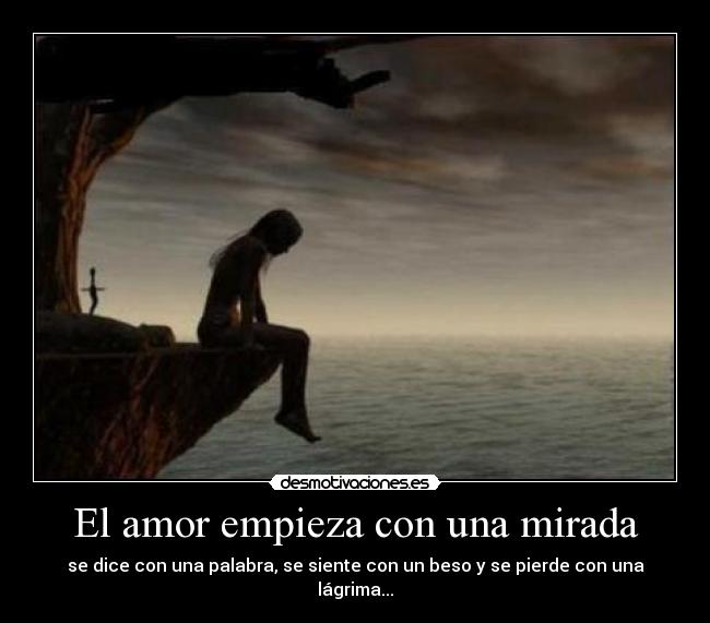 El amor empieza con una mirada -