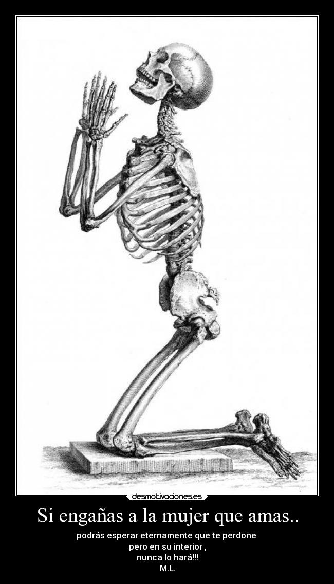 Si engañas a la mujer que amas.. -
