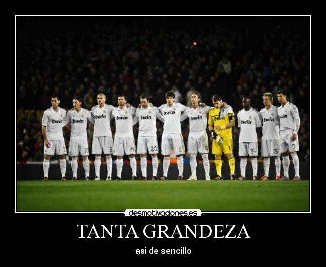 TANTA GRANDEZA - 