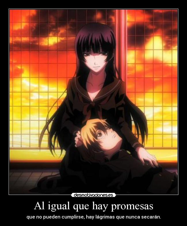 Al igual que hay promesas -