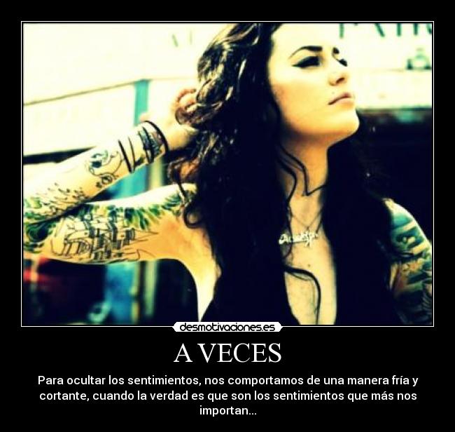 A VECES -