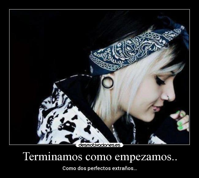 Terminamos como empezamos.. -