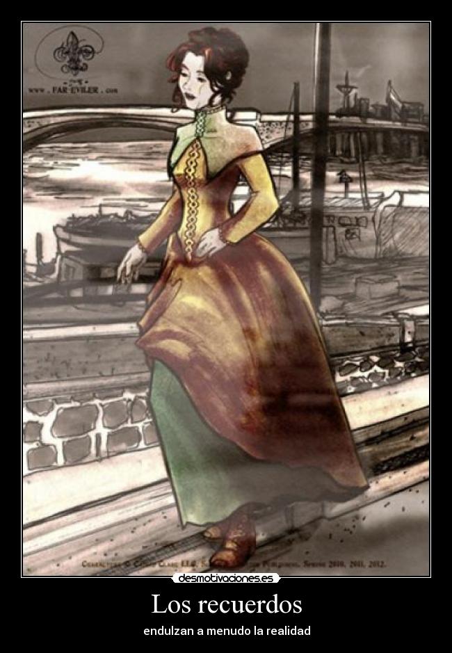 Los recuerdos - endulzan a menudo la realidad