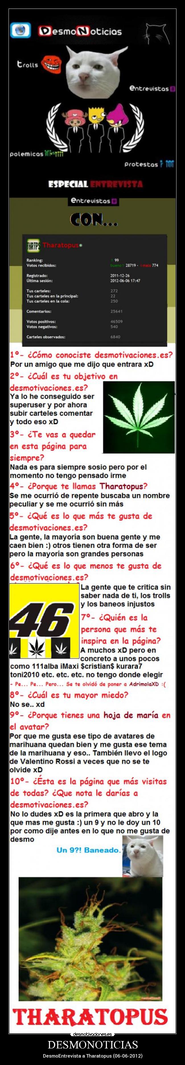 DESMONOTICIAS - DesmoEntrevista a Tharatopus (06-06-2012)