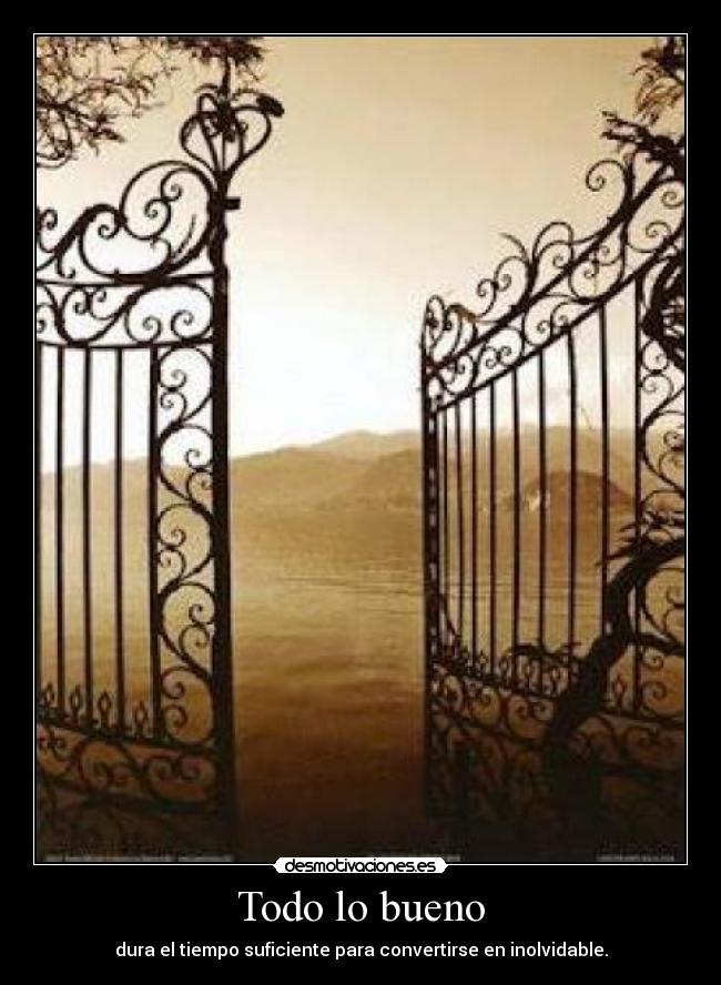 Todo lo bueno -