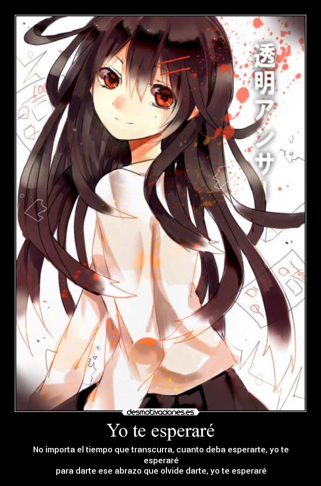 Yo te esperaré -