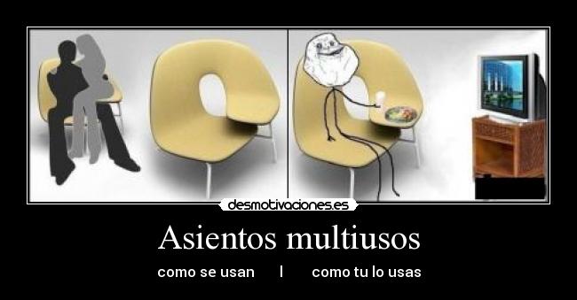 Asientos multiusos - 