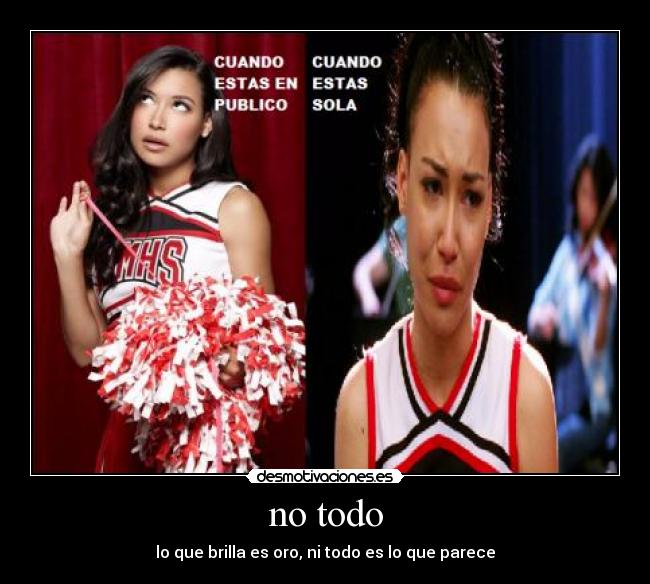 no todo - lo que brilla es oro, ni todo es lo que parece