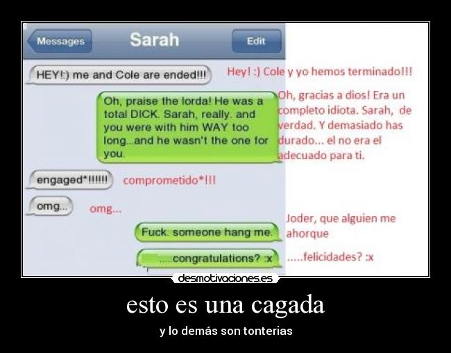 esto es una cagada - 