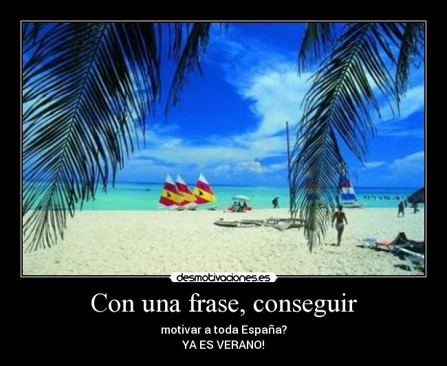 Con una frase, conseguir - 